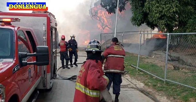 ALEGRÍA DE TÍSICO | Se produjo un Incendio enorme y varias explosiones en Fuerte Tiuna