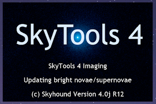 splash screen for SkyTools 4 Imaging