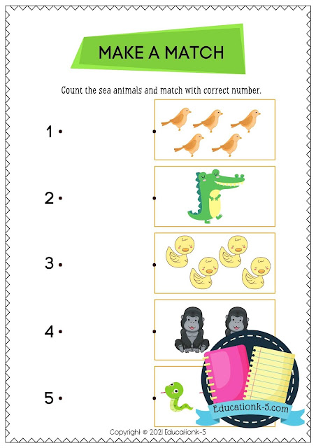 Preschool PDF Worksheets for Preschool