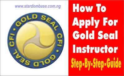 How To Apply For Gold Seal Instructor