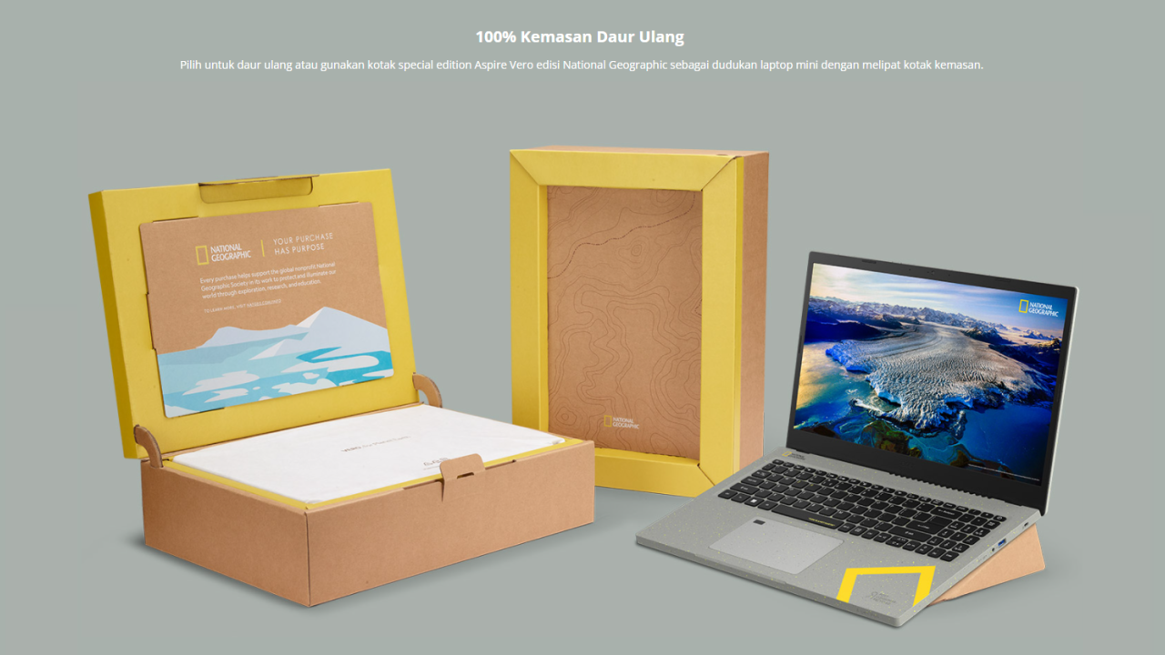 Acer Aspire Vero, Laptop Upgradeable Eco-Friendly: Solusi Teknologi Ramah Lingkungan