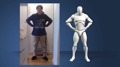 Plask lets you motion capture full body movement with only a webcam.