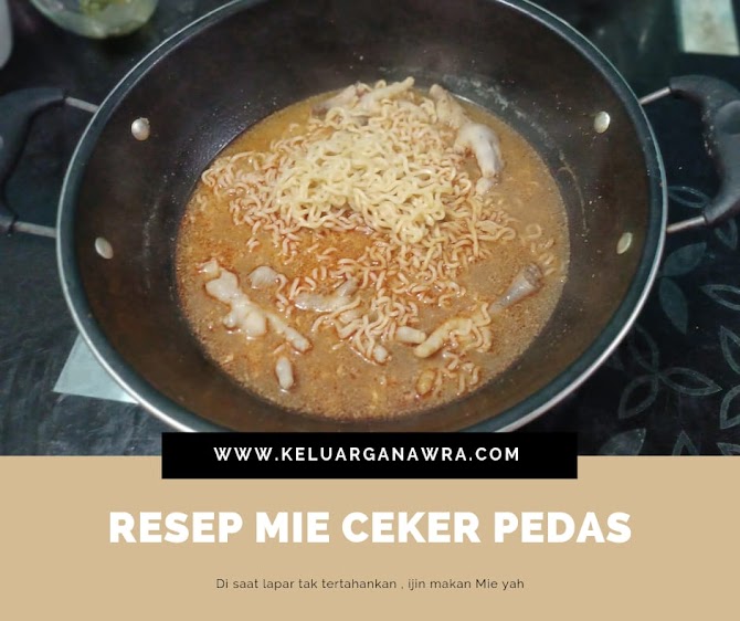 Resep Mie Ceker Pedas