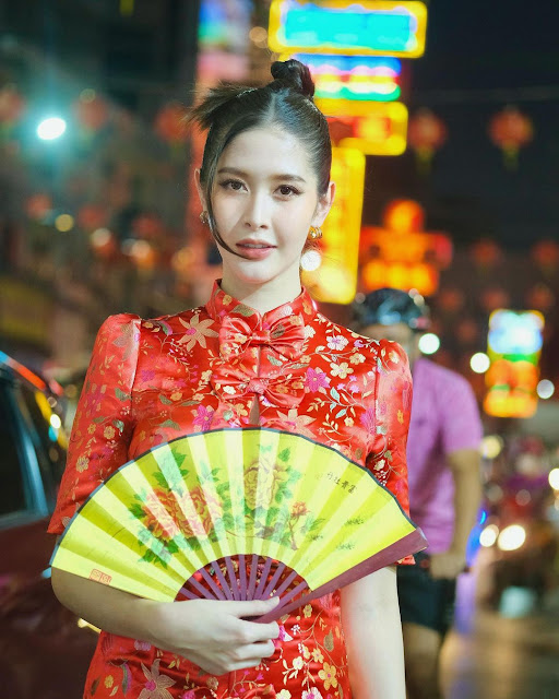 Rock Kwanlada – Most Beautiful Transgender in a Chinese New Year Dress