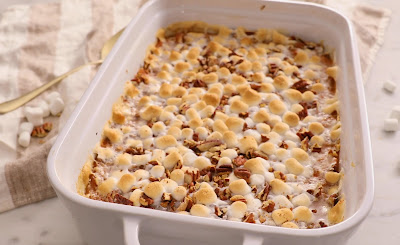 How to make Sweet Potato Casserole with Marshmallows