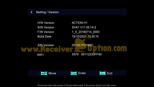 ACTION H1 1506TV 512 4M NEW SOFTWARE WITH ACTION SHARE & N+ IPTV OPTION 15 OCTOBER 2021