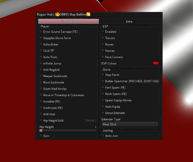 Roblox Script - Slap Battles | Rogue Hub | Auto Farm, Glove Extender, Slap  Aura & More