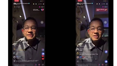 Anies Baswedan Live TikTok Sukses Curi Atensi Fans Kpop, Sampai Didukung Bak Idol yang Mau Debut