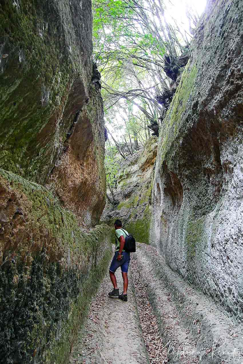 Pitigliano i Via Cave — śladami Etrusków!