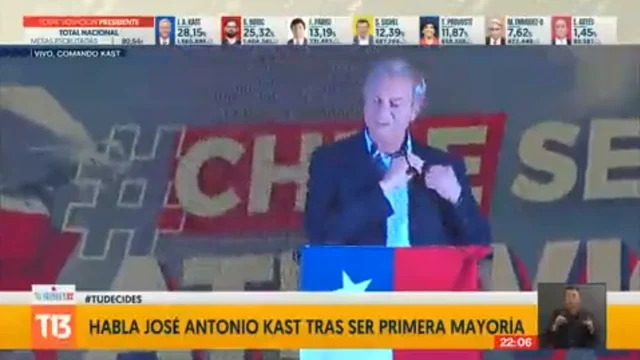 Kast habla tras ganar en primera vuelta