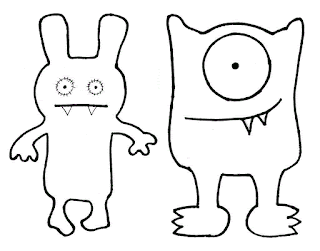 Uglydolls coloring page