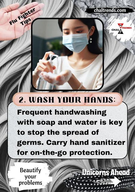 Woman wearing mask cleaning his hand with soap and clean water