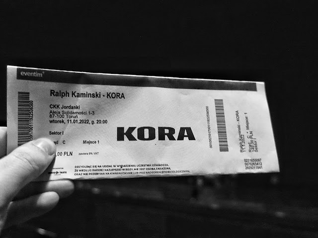 Ralph Kaminski ze spektaklem Kora w Toruniu, CKK Jordanki, 11.01.2022!
