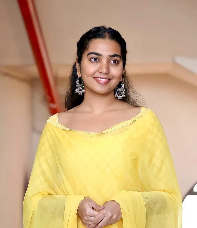 Shivathmika Rajashekar Yellow Dress