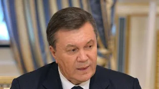 Former president Viktor Yanukovych