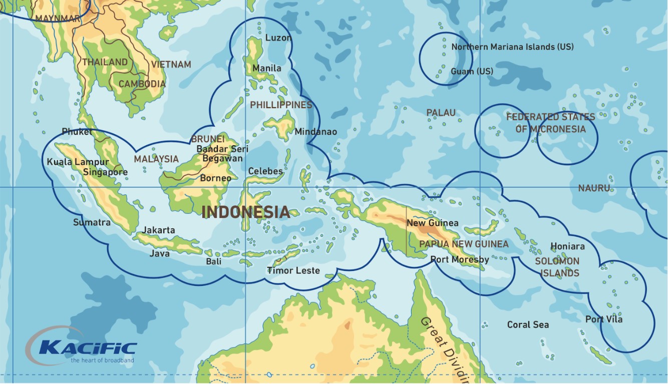 Kacific Bersama Bignet dan Primacom Bangun 2.500 Lokasi Akses Internet Satelit