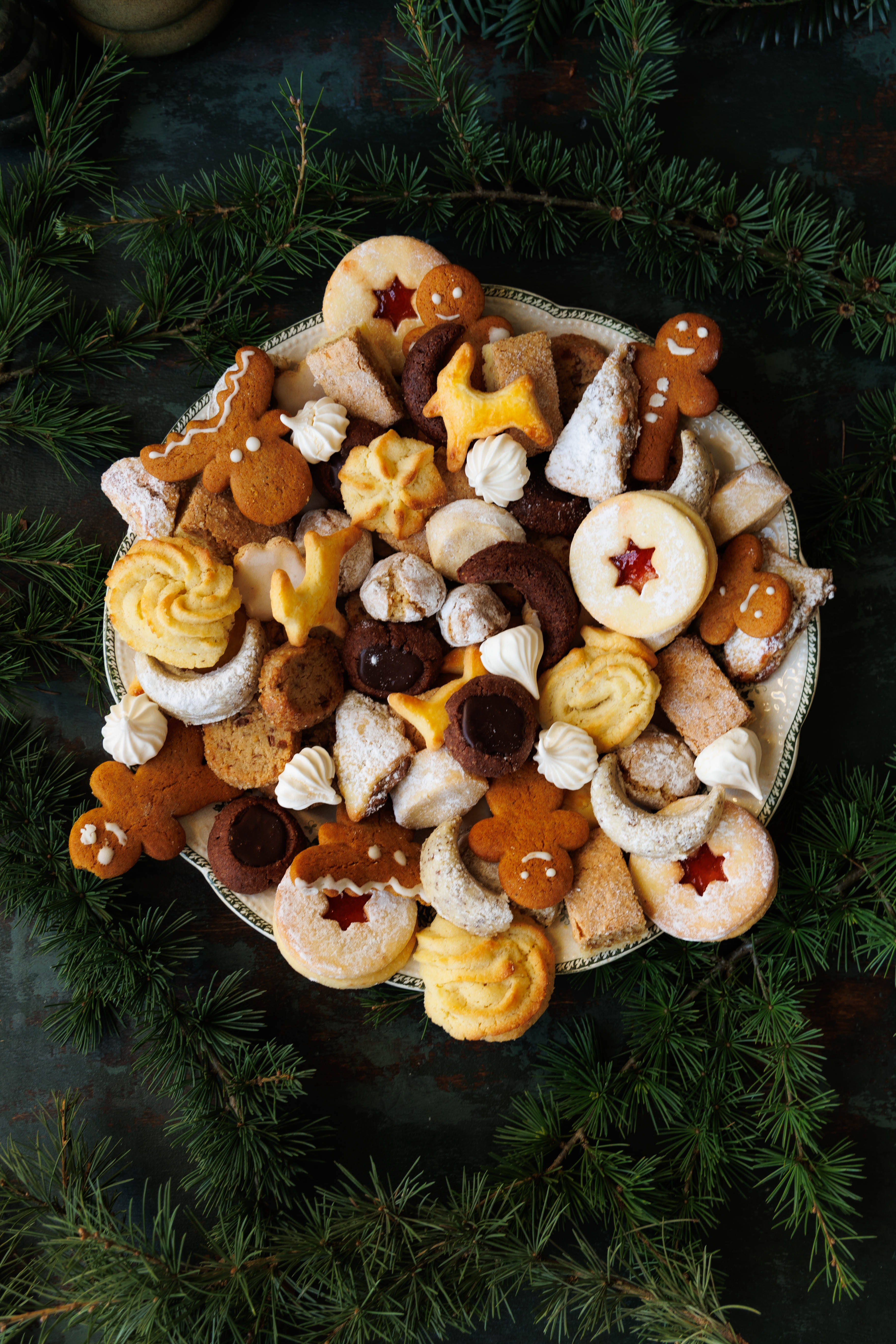Récapitulatif des gâteaux de  Noel, sablés de Noel