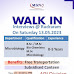 Walk in for MSN on 13th May 23 