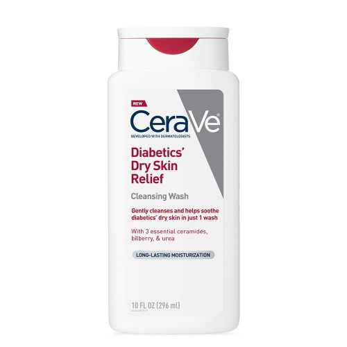 Cerave Diabetics' Dry Skin Relief Cleansing Wash, 296ml