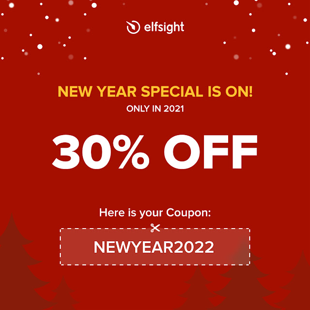 New Year Sale with 30% off. Upgrade your website without coding.