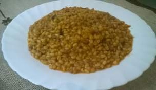 Mauritanian: bread porridge