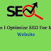 How Do I Optimize SEO For My New Website