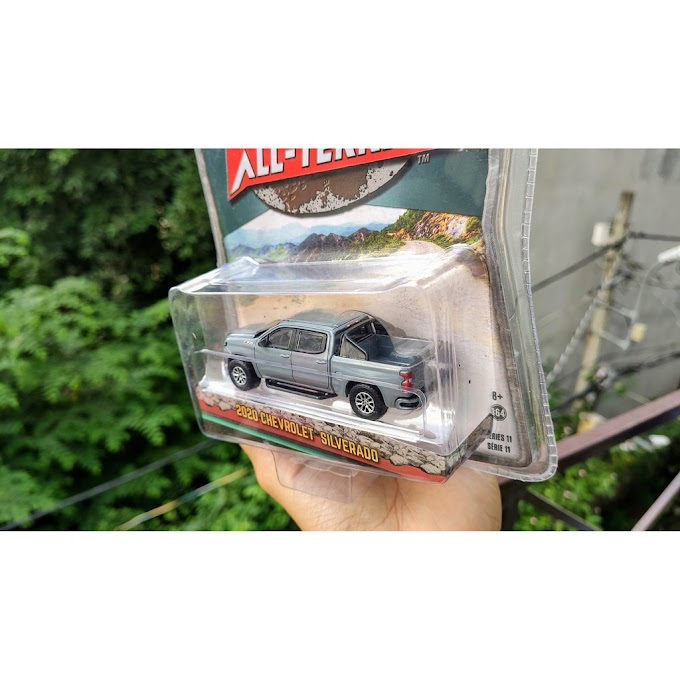 [ omidiecast ] Mô hình tĩnh Greenlight 2020 Silverado Offroad All Terrain tỷ lệ 1:64