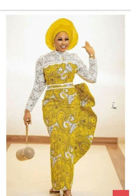 Ankara and Lace Combination Styles For Ladies In 2021 and 2022