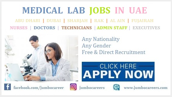 lab technician jobs in UAE salary, lab technician jobs in Dubai for Indian, urgent hiring for medical laboratory technologist in UAE, DMLT jobs in dubai salary