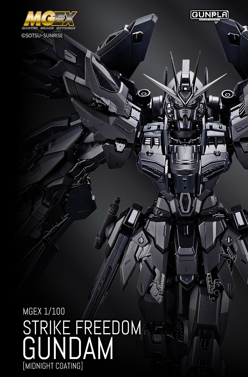 MGEX 1/100 STRIKE FREEDOM GUNDAM [MIDNIGHT COATING VER.] - 02