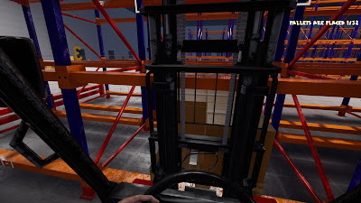 Warehouse Simulator: Forklift Driver game screenshot