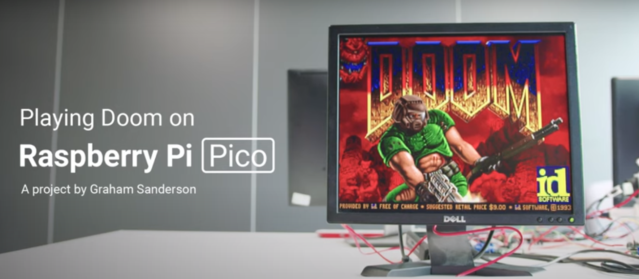 Play a Windows version of Doom On the $4 Raspberry Pi Pico