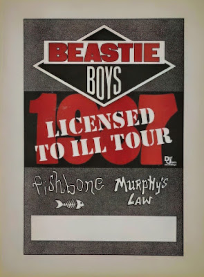 Beastie Boys Licensed To Ill tour