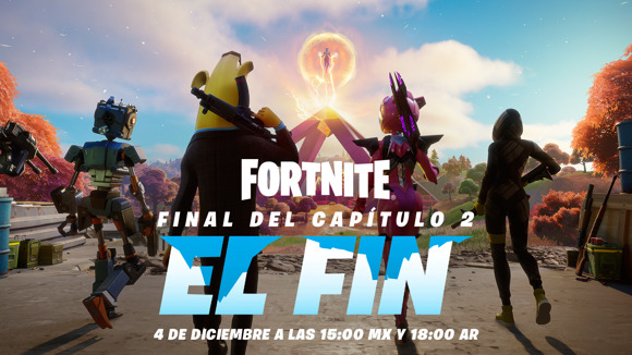 El Fin está cerca para el Evento Final del Capítulo 2 de Fortnite.