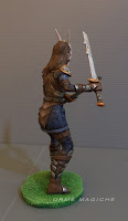 statuina personalizzata ragazza rievocazioni storiche guerrieri e soldati cosplayer videogiochi orme magiche