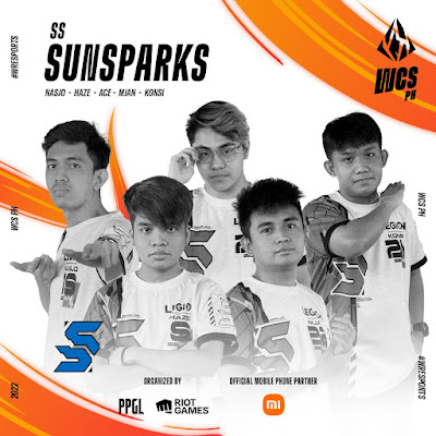 Sunsparks - 2022 Wild Rift Champions SEA Philippines Roster