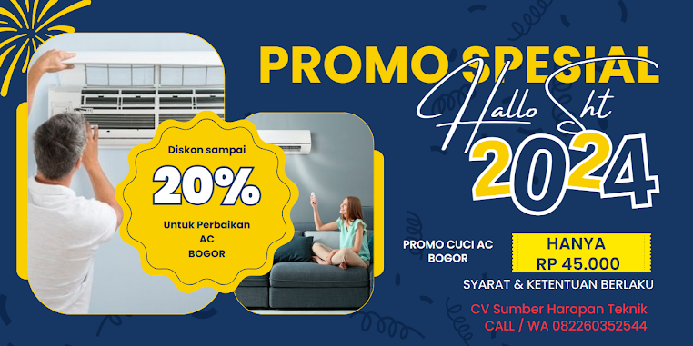 Service AC Bogor Harga Promo Terbaru 2024