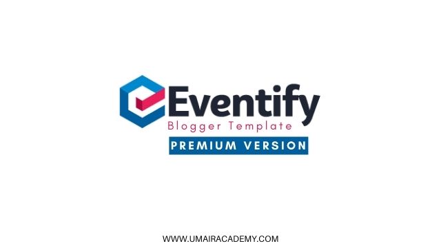 Eventify Premium Blogger Template - Download For Free