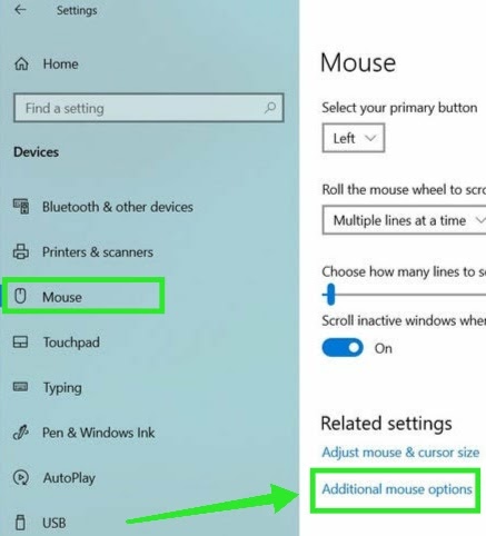 How to turn off mouse acceleration?