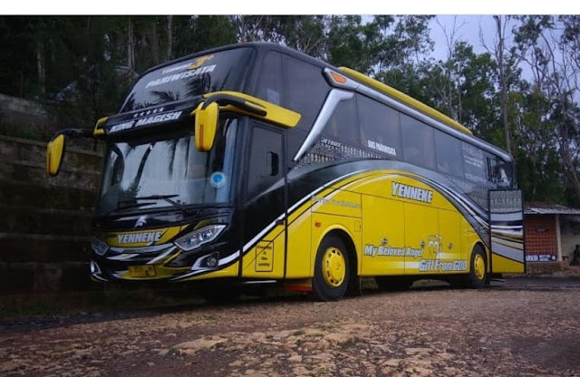 Sewa Bus Pariwisata Terbaik Fasilitas Toilet Smoking Area