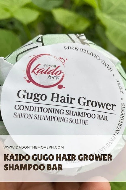 Kaido Gugo Hair Grower Shampoo Bar blog review