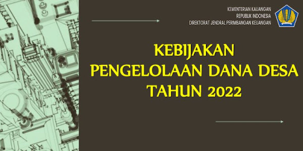 Materi Sosialisasi PMK 190 Tahun 2021 tentang Pengelolaan Dana Desa