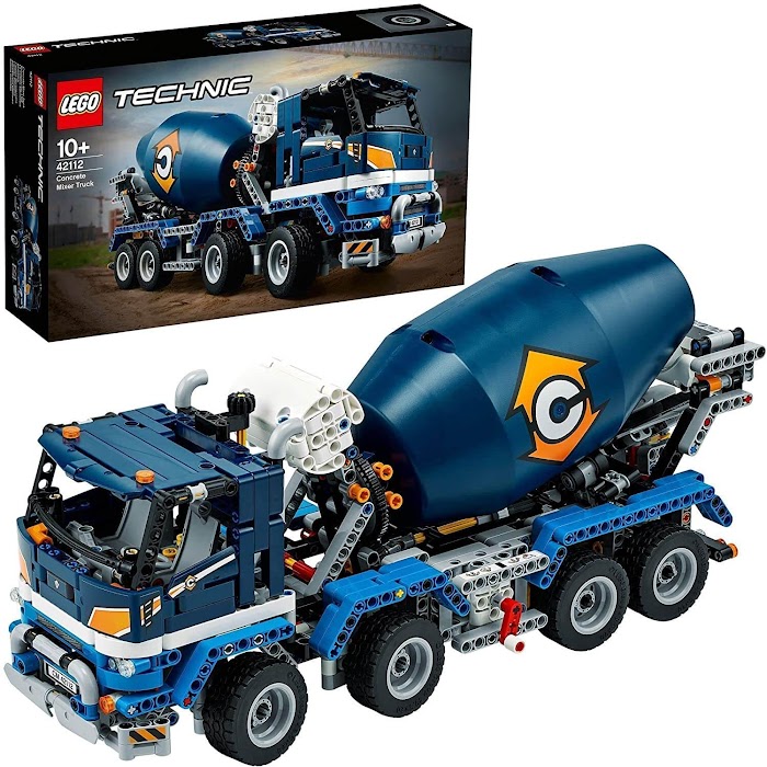 LEGO 42112 Technic Concrete Mixer Truck Toy Construction Set