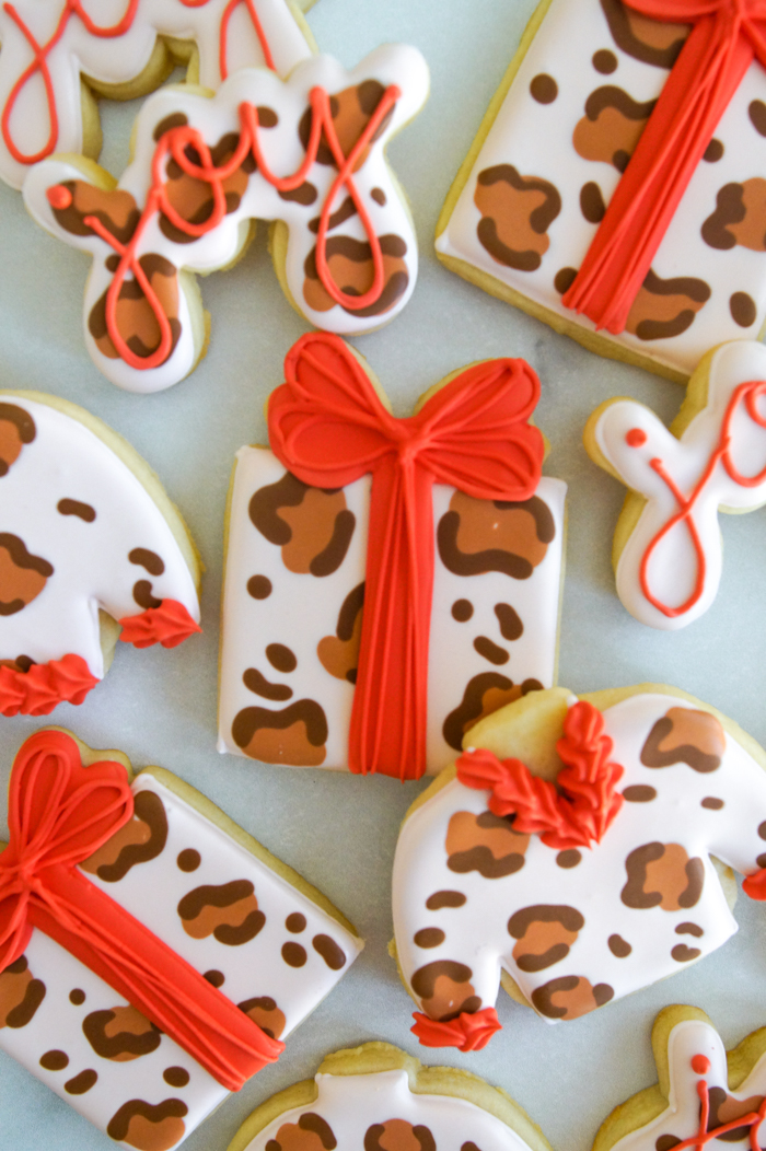 How To Make Leopard Print Christmas Cookies