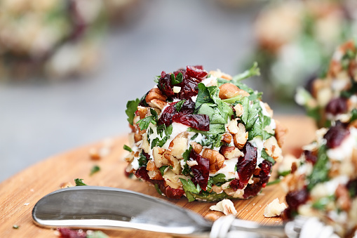 Cranberry and pecan cheese ball recipe
