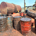  NSCDC CG SPECIAL INTELLIGENCE SQUAD BUST ILLEGAL OIL BUNKERING & STORAGE CARTEL