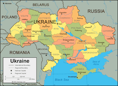 Map of Ukraine