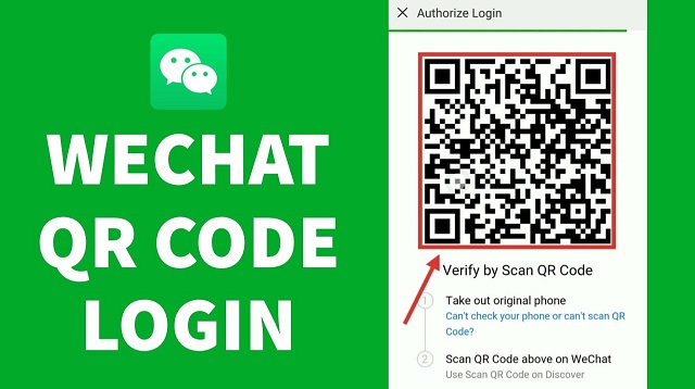 Cara Daftar WeChat Dengan Scan Barcode