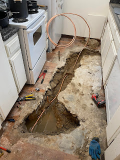 slab leak repair Carlsbad