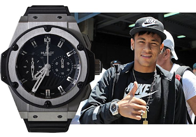 Neymar hublot watch